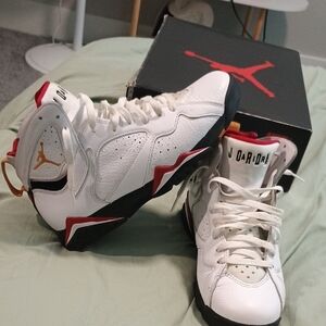 Jordan 7 Cardinal Red. Size 8.5